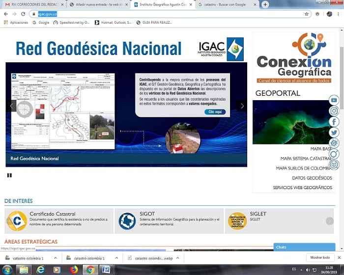referencia catastral Colombia