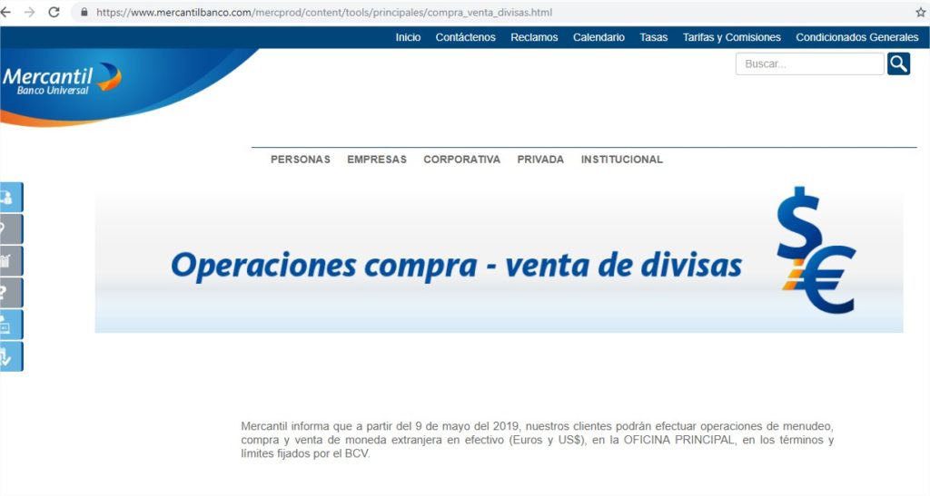 requisitos para abrir cuenta en Banco Mercantil