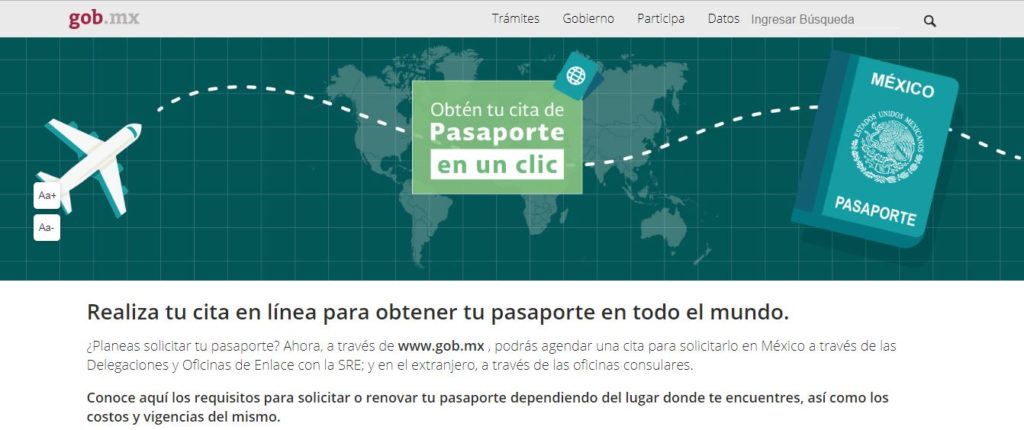 pasaporte en guadalajara