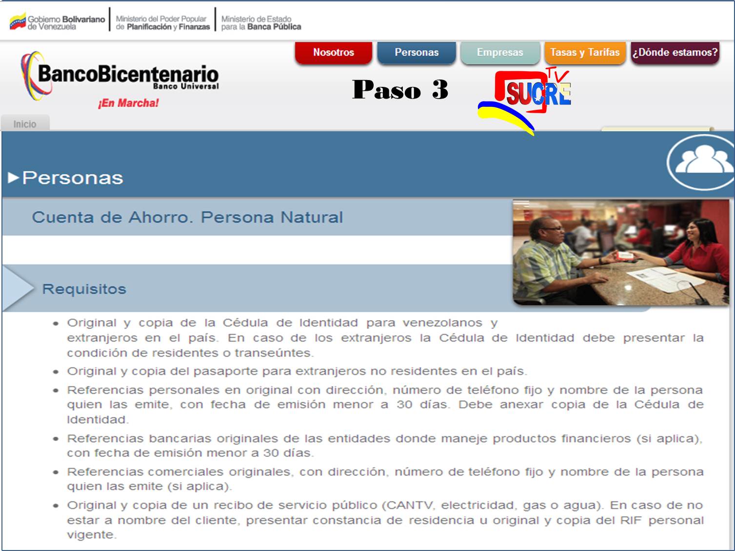 planilla de solicitud de apertura de cuenta banco bicentenario 3