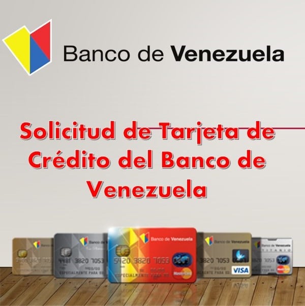 solicitud de tarjeta de credito banco de venezuela